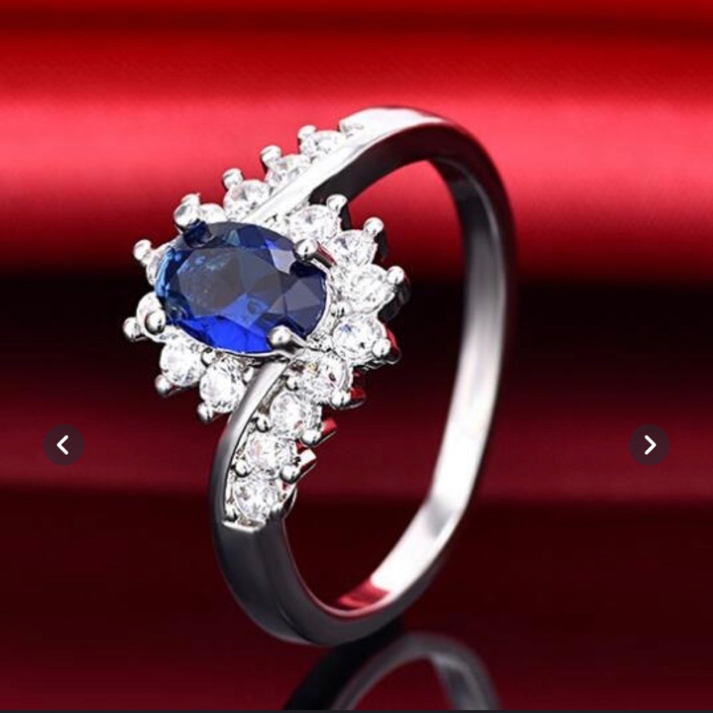 Blue Sapphire September Birthstone Ring